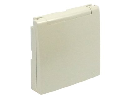 LOGUS90 - 90654 TPE - Kryt zásuvky, sklopný, IP44, perleťová