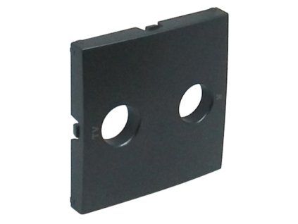 LOGUS90 - 90776 TIS - Kryt zásuvky R-TV, šedá