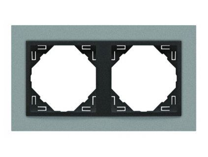 LOGUS90 - 90920 TAS - 2 - rámček, hliníková/šedá