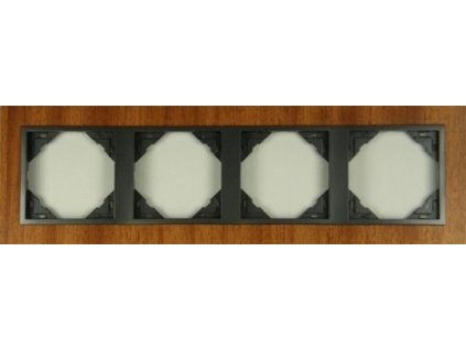 LOGUS90 - 90940 TMS - 4 - rámček, mahagón/šedá