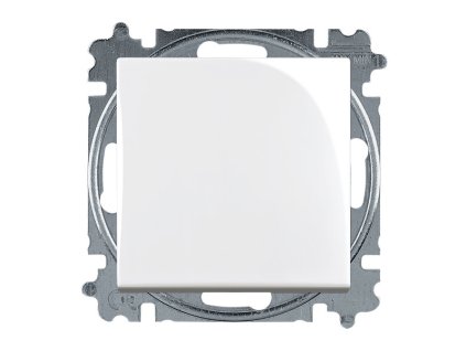 basic55 - 3521B-A0134594 - spínač jednopólový s krytom - (radenie:1) - biela