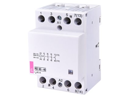 Modulárny stykač RD 40-40-230V AC/DC - 002464018