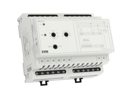 Monitorovacie prúdové relé, 2-6A AC, výstup 2x8A prepínací