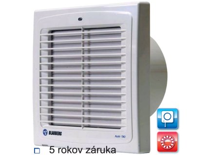 Domový axiálny ventilátor BLAUBERG AUTO150S