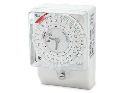 Analógové spínacie hodiny ORBIS MINI QRD univerzálne do panelu 72x72 alebo na DIN lištu