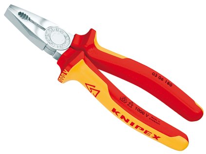 Kombinované kliešte Knipex 03 06 160 VDE chrómované