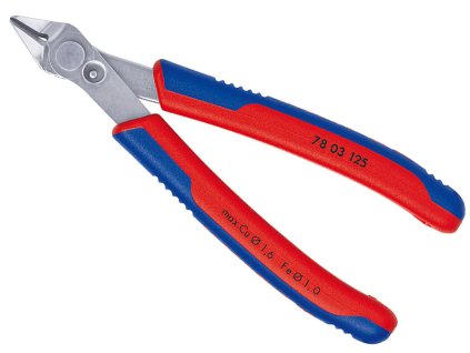 Knipex Electronic Super Knips 78 03 125 nerezové štikacie kliešte INOX