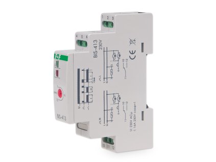Impulzné relé BIS-413/230 s časovým spínačom - 230 V AC - 10 A