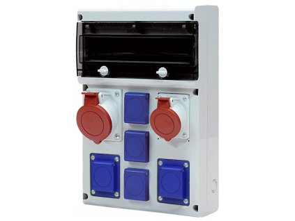Zásuvková rozvodnica Block - 632.X3122 - 230/400V/5p