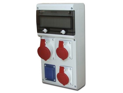 Zásuvková rozvodnica Block - 632.3112/4 - 230/400V/4p