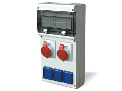 Zásuvková rozvodnica Block - 632.112W/4 - 230/400V/4p