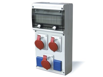 Zásuvková rozvodnica Block - 632.111W/4 - 230/400V/4p