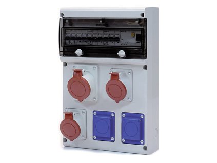 Zásuvková rozvodnica Block - 632.31122 - 230/400V/5p
