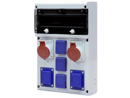 Zásuvková rozvodnica Block - 632.X1122/4 - 230/400V/4p