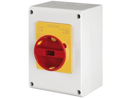 Priemyselný spínač 590.EM4015 - ISOLATORS 0-I plastový - 40A 4P IP65