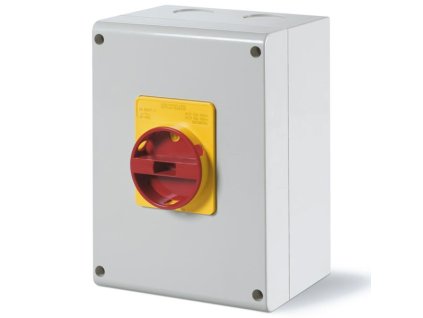 Priemyselný spínač 590.EM8005 - ISOLATORS 0-I plastový - 80A 4P IP65