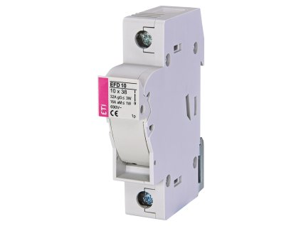 Poistkový odpojovač ETI EFD 10 1-pólový pre poistky 10x38 mm