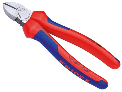 Štikacie kliešte bočné Knipex 70 02 160 s viaczložkovými rukoväťami