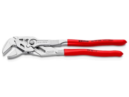 Kliešťový kľúč Knipex 86 03 250 chrómovaný s hladkými čeľusťami