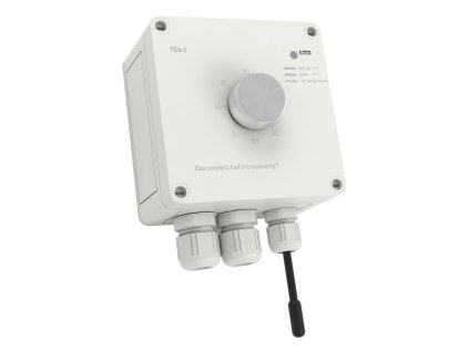 Termostat IP65 +5.. +35°C, výstup 1x16A prepínací