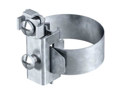 Pásková uzemňovacia objímka - 927 0 - pre rúrky s O 8-22 mm