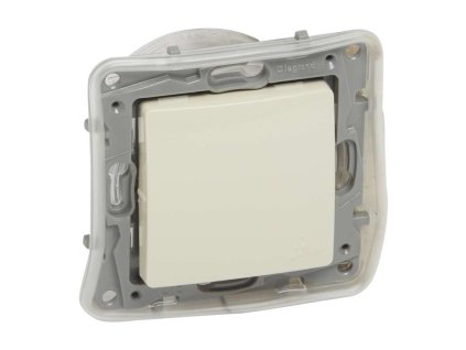 Niloé - 764624 - spínač striedavý IP44 - (radenie:6) - béžový