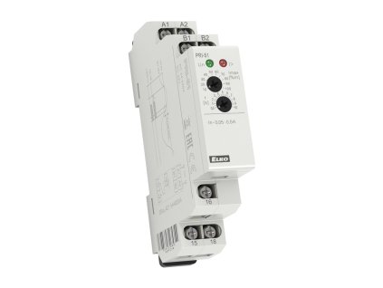 Monitorovacie prúdové relé, 0,8-8A AC, výstup 1x8A prepínací