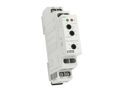 Hygrotermostat analógový, 0.. +60°C, 50-90% RH, výstup 1x16A spinací