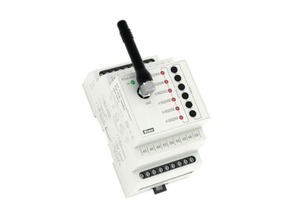 iNELS RF Control - spínací prvok na DIN lištu, výstup 3x8A prepínací + 3x8A spínací