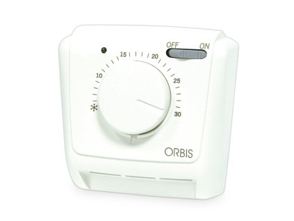 Analógový izbový termostat Orbis Clima MLI s vypínačom a kontrolkou