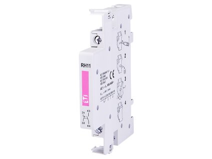 Pomocný kontakt ETI RH 11 pre modulárne stýkače 1xNO 1xNC