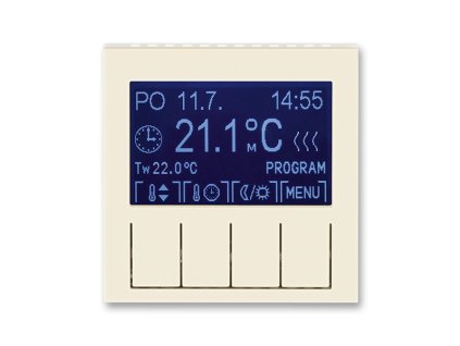 Levit - 3292H-A10301 17 - Termostat digitálny-ovládacia jednotka - slonová kosť/biela