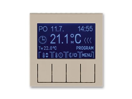 Levit - 3292H-A10301 18 - Termostat digitálny-ovládacia jednotka - macchiato/biela