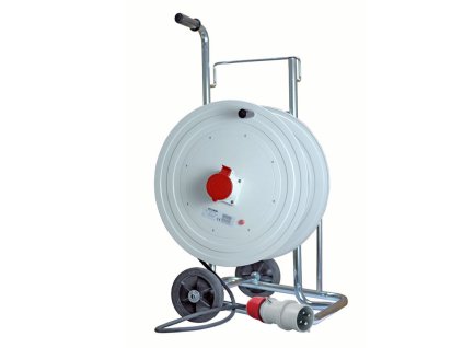 Predĺžovací bubon - 749.300/4-50M - 1x32A/4p/400V - 4x4 - GUMA - 50 metrov