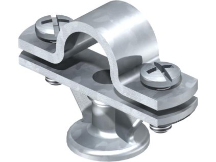 Držiak zachytávacej tyče bleskozvodu OBO Bettermann pre priemer 16 mm