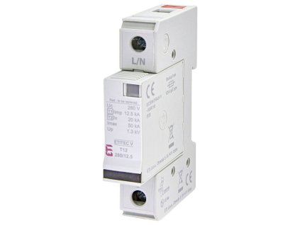 Zvodič prepätia ETITEC V T12 280/12,5 1+0 - 002442900