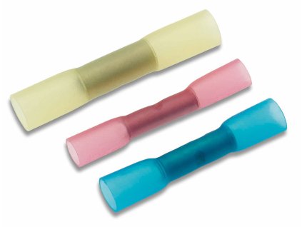 Izolovaná zmršťovacia spojka Cu 0,5-1 mm2 - červená - 180340