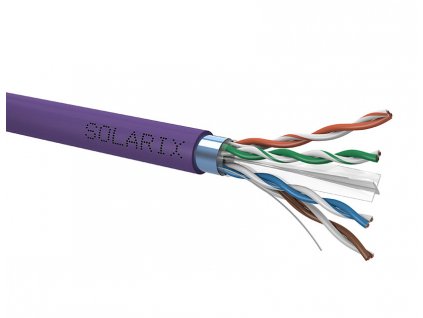 Dátový kábel Solarix pevný - SXKD-6-FTP-LSOH - 26000005