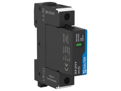 Jednopólová prepäťová ochrana Saltek SLP-275 V/1 typ 2 s vymeniteľným modulom