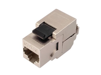 Samorezný tienený keystone CAT6 STP RJ45 - SXKJ-6-STP-BK-SA - 25286802