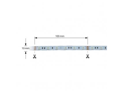 LED pás profi 5050 SMD 14,4W/m-RGB-24V