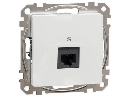 SEDNA Design - SDD111466 - Dátová zásuvka 1xRJ45 kat. 6A UTP - Biela