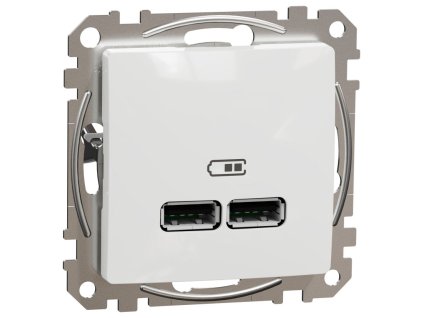 SEDNA Design - SDD111401 - Dvojitá USB A+A nabíjačka 2.1A - Biela