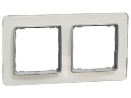 SEDNA Elements - SDD360802 - Rámček dvojnásobný - Biele sklo