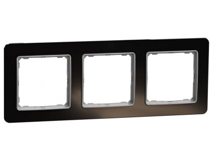 SEDNA Elements - SDD361803 - Rámček trojnásobný - Tmavé sklo