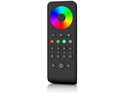 Diaľkový RGBW ovládač RS4, 4-kanálový - RGB+W-RF-RS4