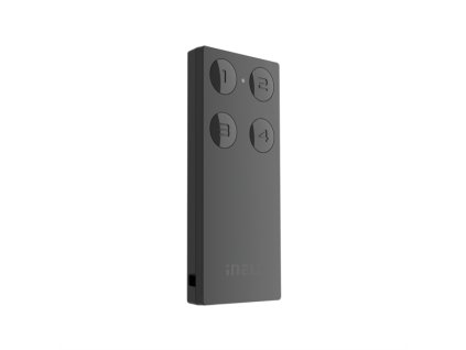 NELS RF Control - kľúčenka čierna, 4-kanál - RF KEY-40/B čierna