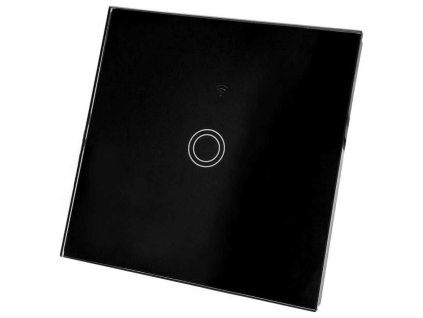 Jednokanálový SMART spínač WiFi - čierna - GXSH042