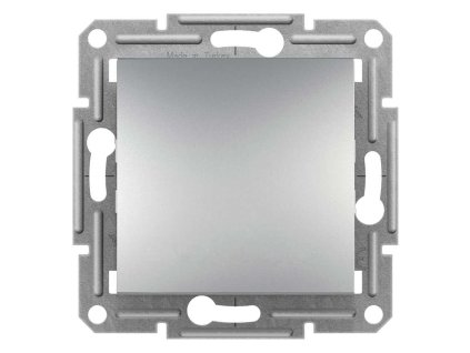 Asfora EPH0400161 - prepínač striedavý (6) - aluminium