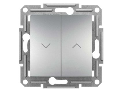 Asfora EPH1300561 - žalúziový spínač - aluminium